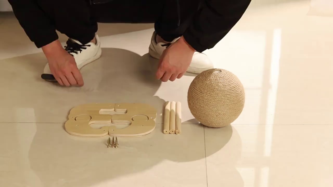 Sisal Material Vertical Cat Climbing Frame