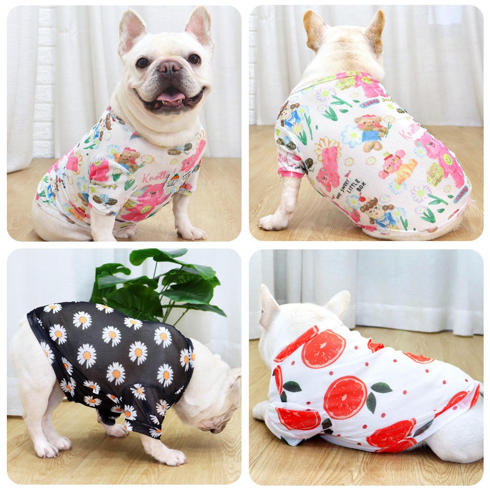 Summer Breathable Comfortable Dog Sleeveless Hoodie