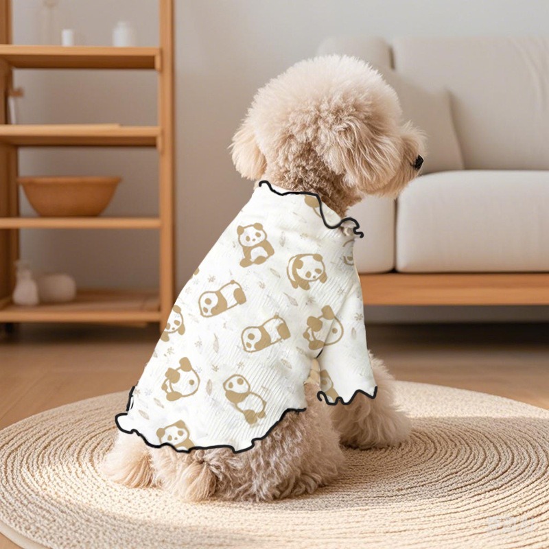 Fashion Summer Thin Panda Pattern Pet Vest
