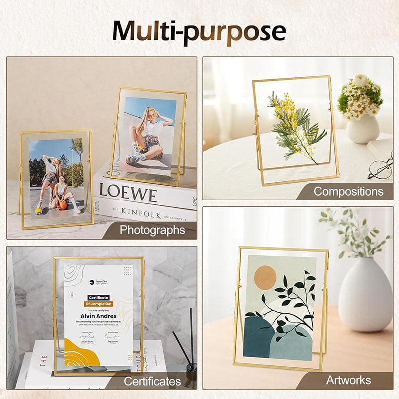 Gold Floating Frame