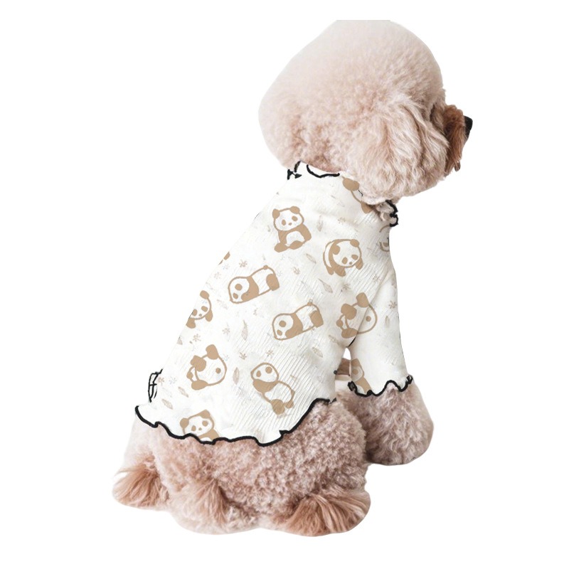 Fashion Summer Thin Panda Pattern Pet Vest