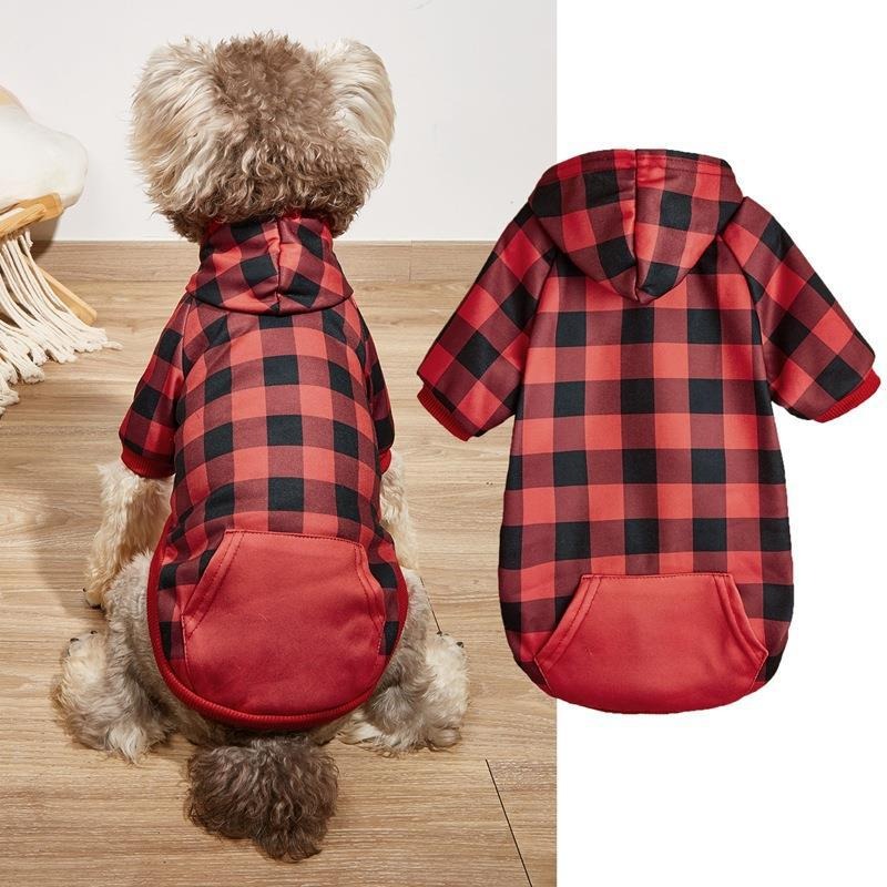 Breathable Soft Dog hoodie shirt with Leash Hole