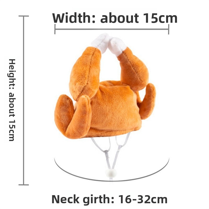 Cotton Sunflower Pet Hat for Cats and Dogs