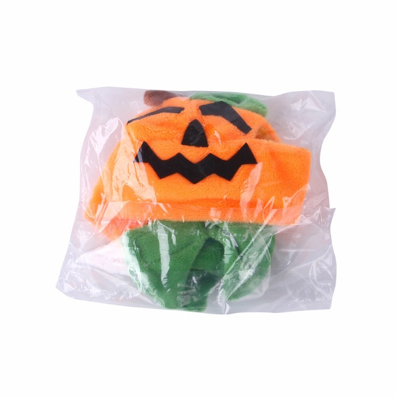Cute Pumpkin Pet Hat for Halloween Costumes
