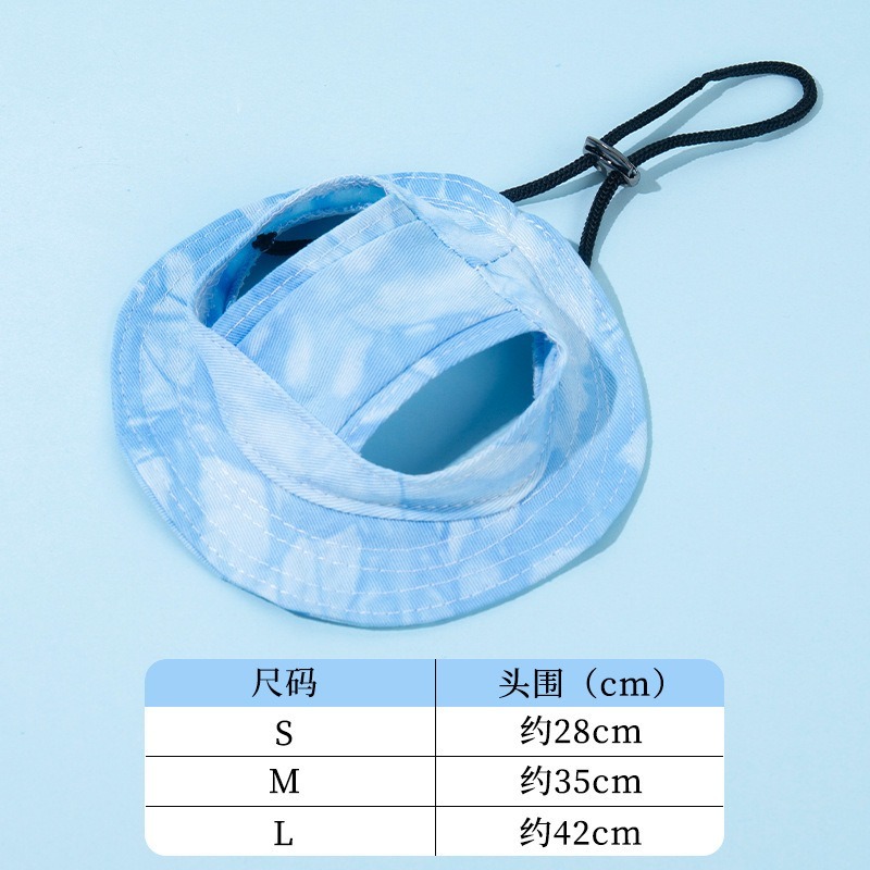 Anti-Choking Fisherman Pet Hat with Sun Protection