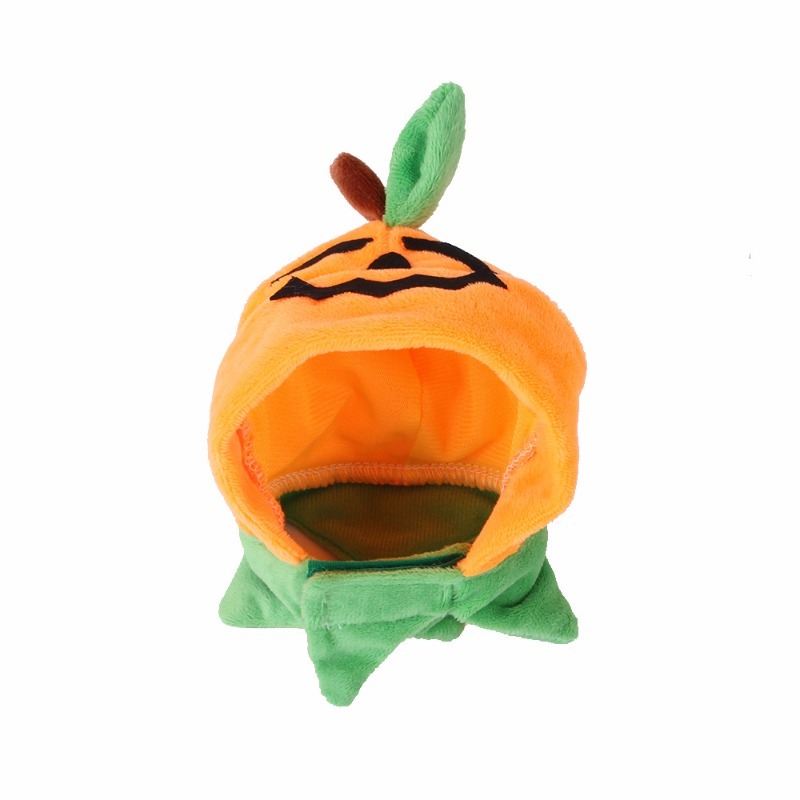 Cute Pumpkin Pet Hat for Halloween Costumes
