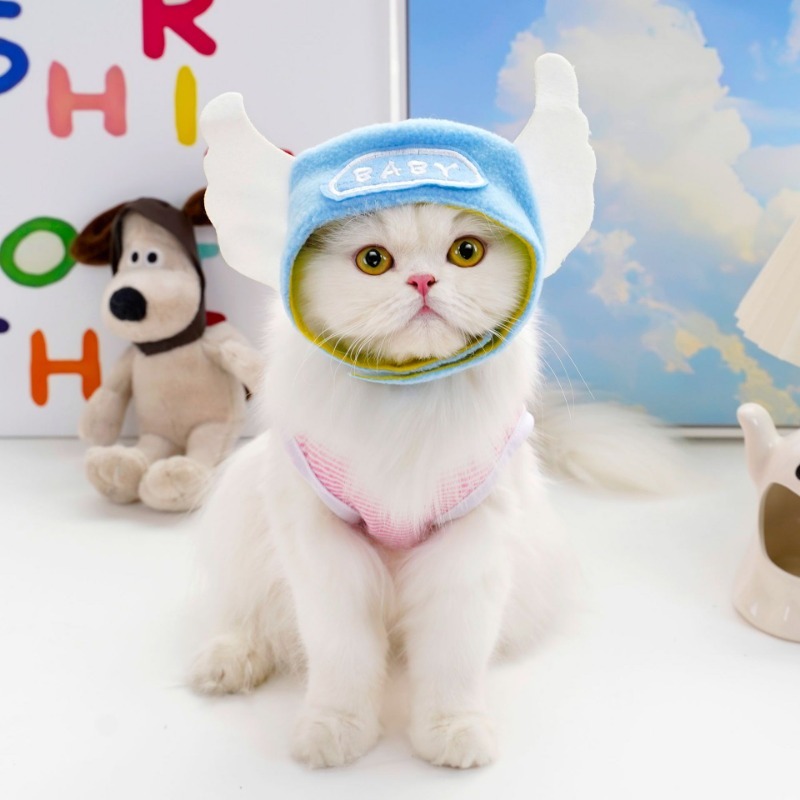 Cotton Sunflower Pet Hat for Cats and Dogs