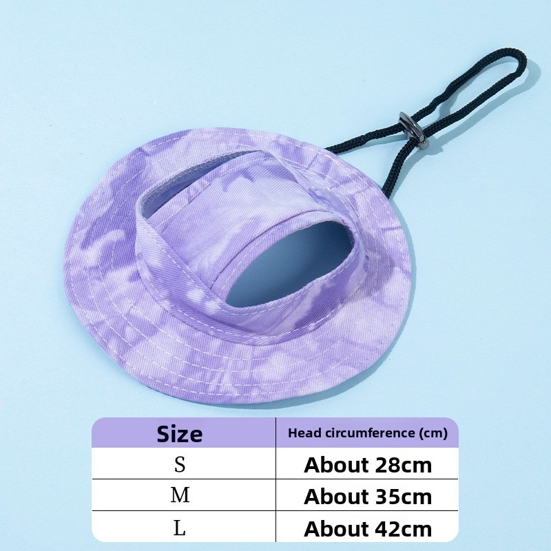 Anti-Choking Fisherman Pet Hat with Sun Protection
