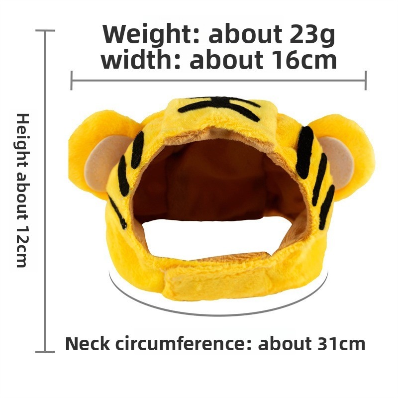 Cotton Sunflower Pet Hat for Cats and Dogs