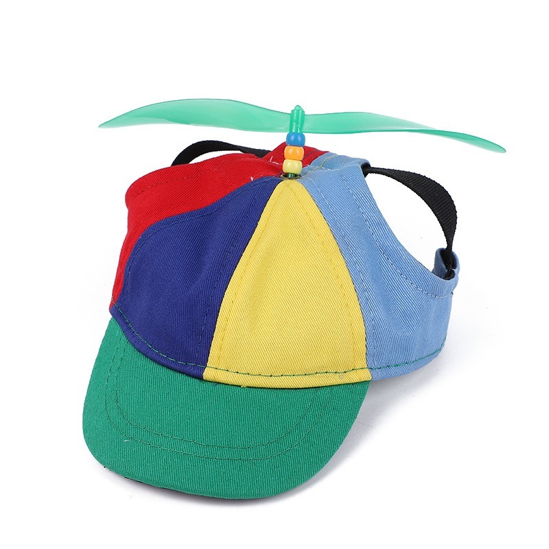 Color-Block Propeller Baseball Cap for Dogs