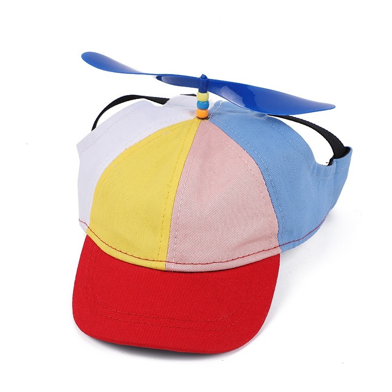 Color-Block Propeller Baseball Cap for Dogs