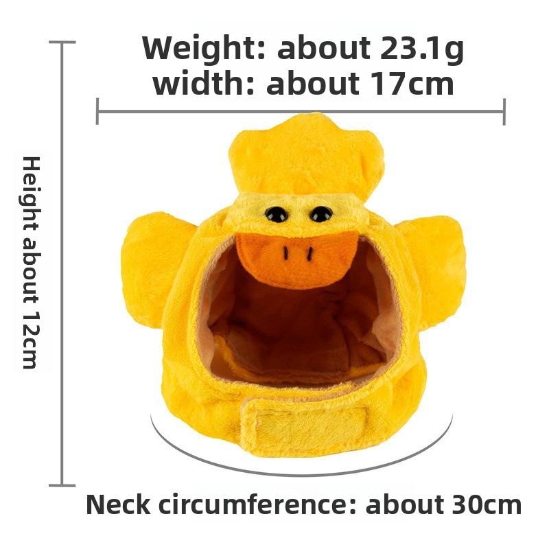 Cotton Sunflower Pet Hat for Cats and Dogs