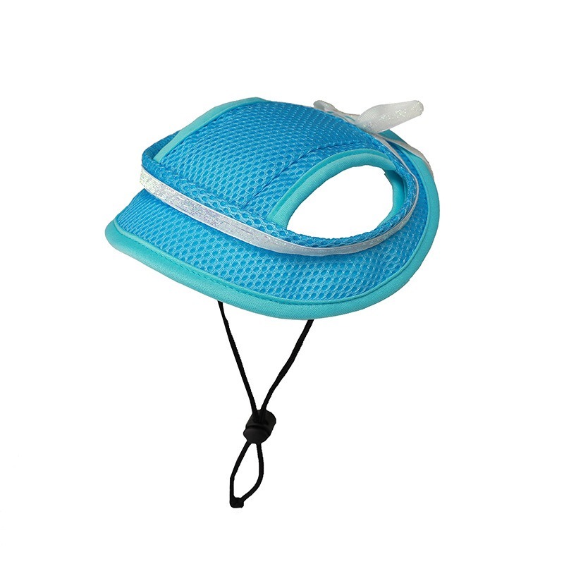 Breathable Sun Protection Pet Hat with Bows