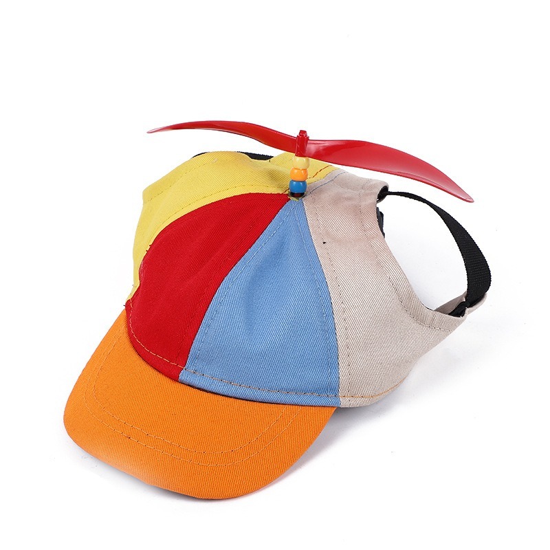 Color-Block Propeller Baseball Cap for Dogs