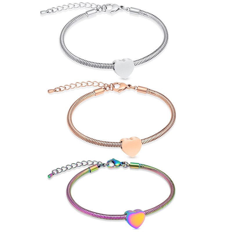 Stainless Steel Heart Pet Memorial Urn Necklace