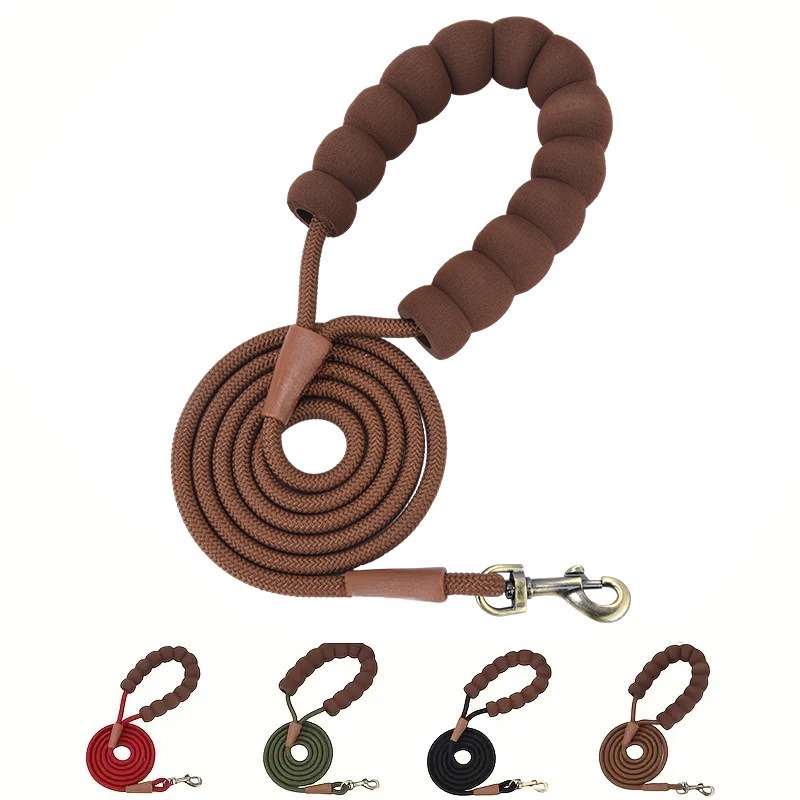 Explosion-Proof P-Chain Dog Leash with Cloud Pattern