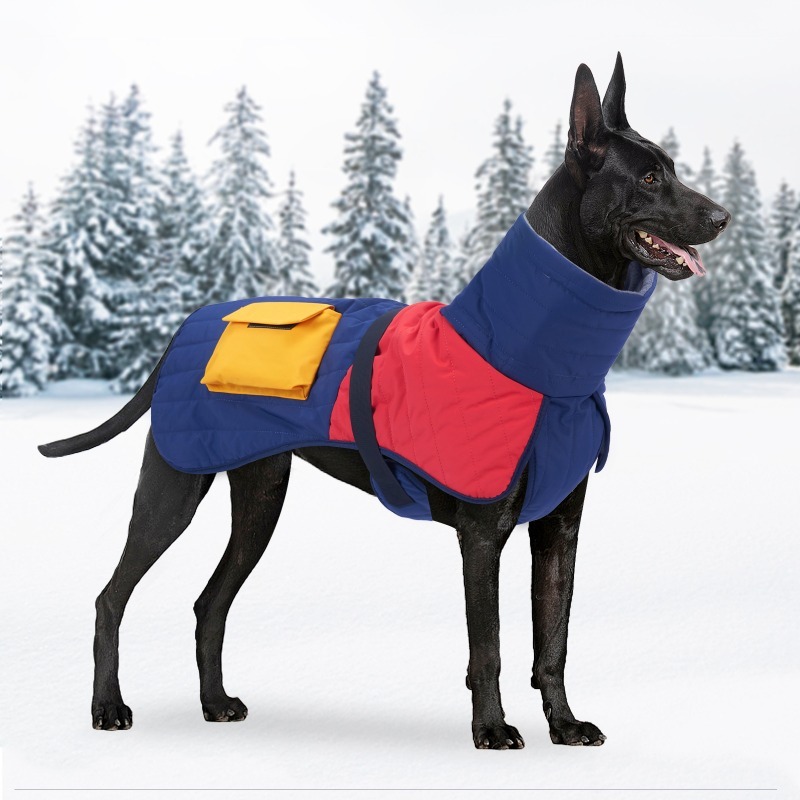 Waterproof Winter Vest for Large Breed Dogs