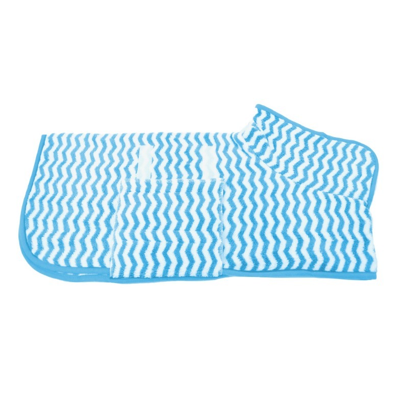 Quick-Dry Absorbent Fleece Pet Bathrobe
