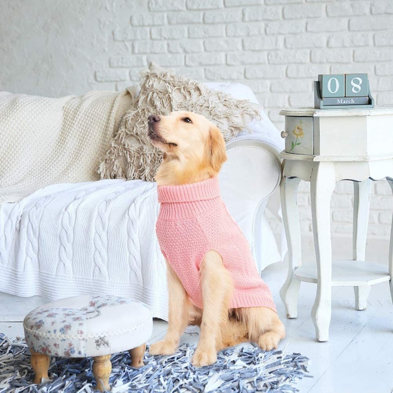 Cable Knit Turtleneck Sweater for Cold Weather