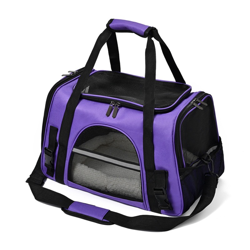 Breathable Soft-Sided Pet Travel Carrier Bag