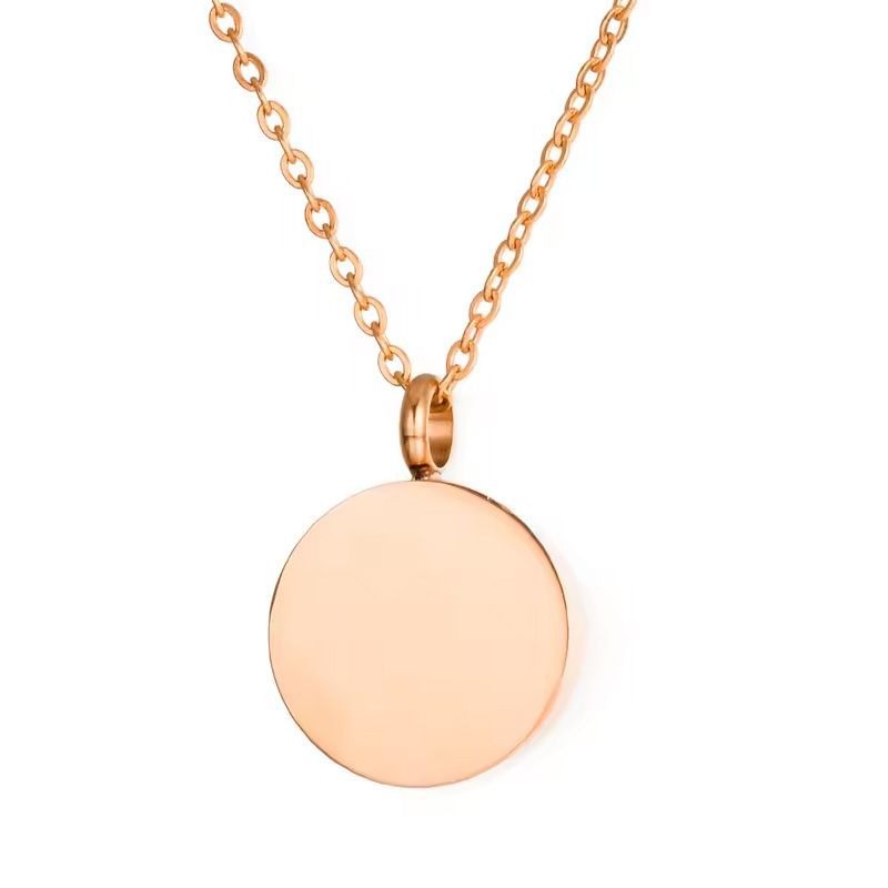 Round Perfume Bottle Pet Ashes Memorial Jewelry