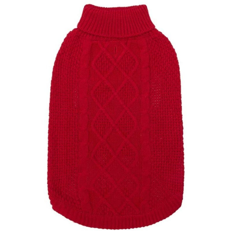 Cable Knit Turtleneck Sweater for Cold Weather