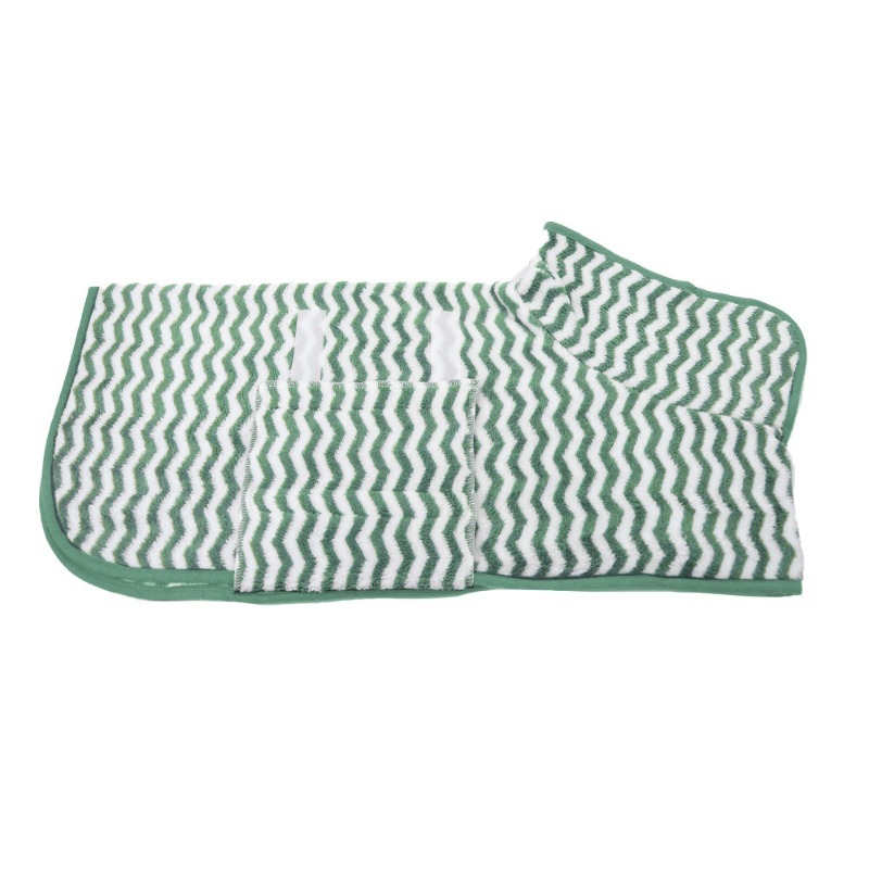 Quick-Dry Absorbent Fleece Pet Bathrobe