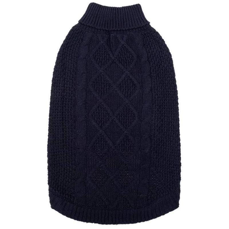 Cable Knit Turtleneck Sweater for Cold Weather