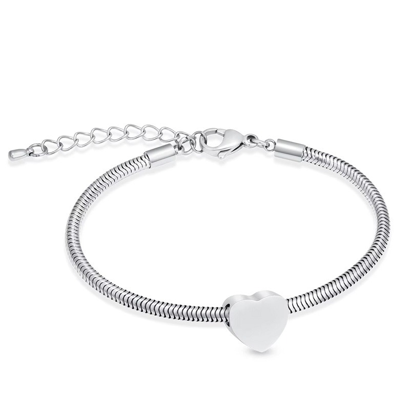 Stainless Steel Heart Pet Memorial Urn Necklace