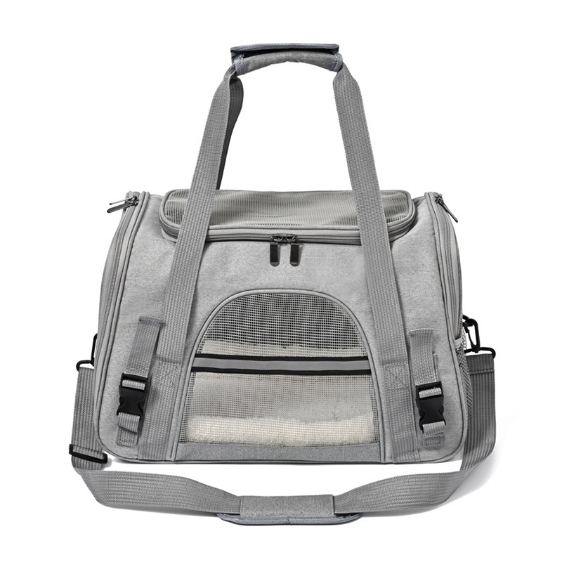 Breathable Soft-Sided Pet Travel Carrier Bag
