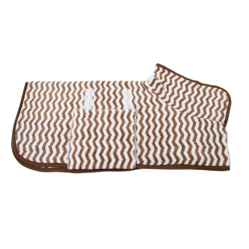 Quick-Dry Absorbent Fleece Pet Bathrobe