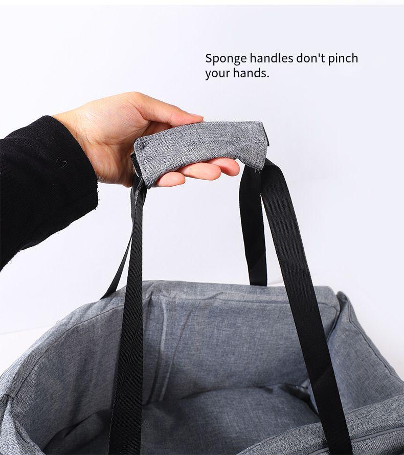 Portable Detachable Pet Bed for Front Car Seat