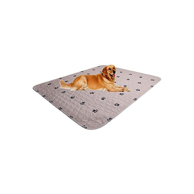 Anti-Slip Pet Seat Cushion with Paw Print