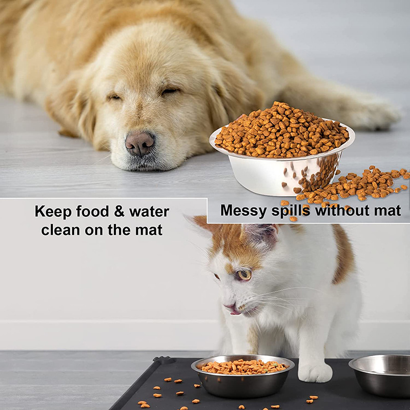 Food-Grade Silicone Pet Feeding Mat