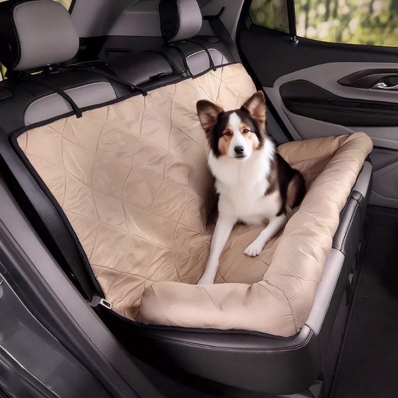 All-Season Pet Car Seat Mat for Cats and Dogs