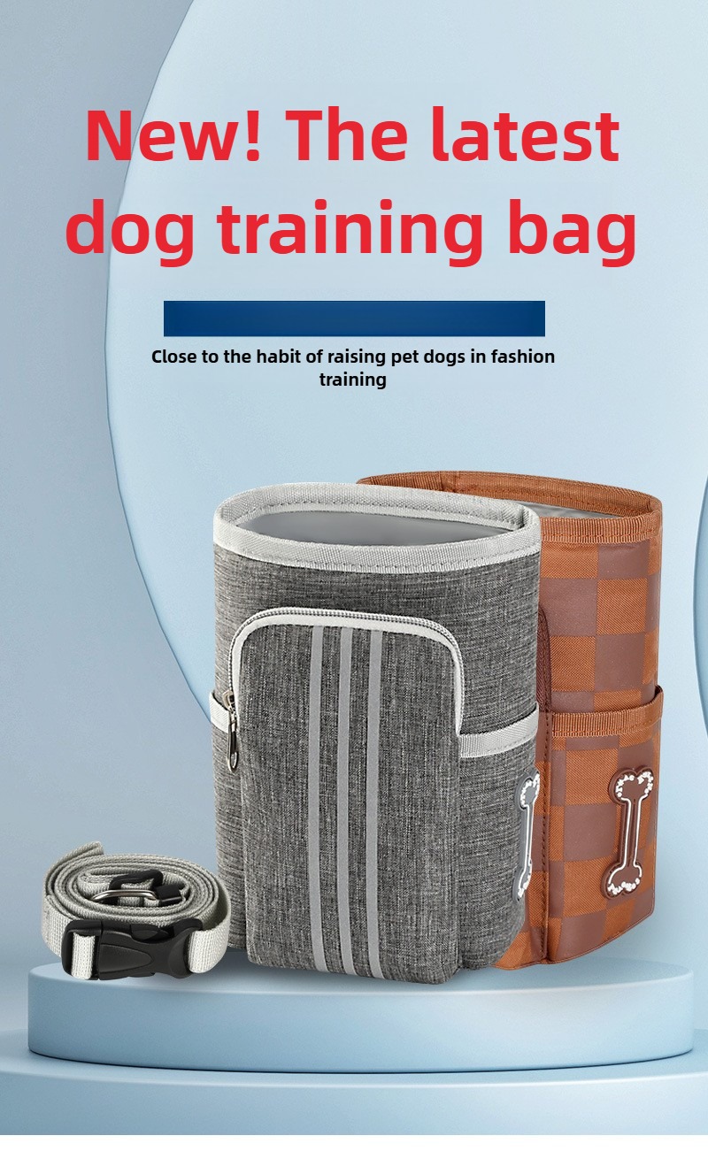Waterproof Magnetic Closure Dog Walking Waist Bag