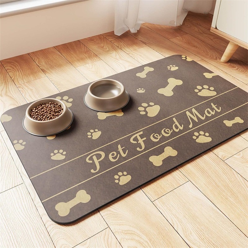Diatomite Anti-Slip Floor Mat for Pet Areas