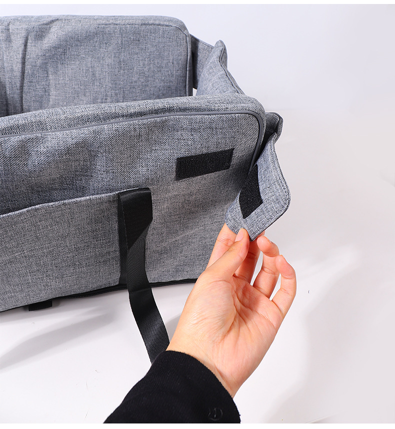 Portable Detachable Pet Bed for Front Car Seat