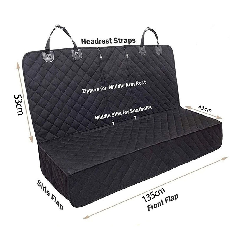 Dirt-Proof Scratch-Resistant Dog Backseat Protector Pad