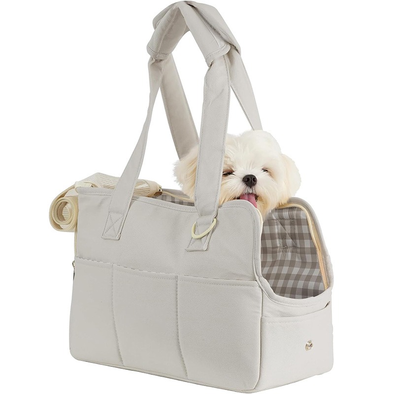 Small Dog Carrier Bag with Large Storage Pockets