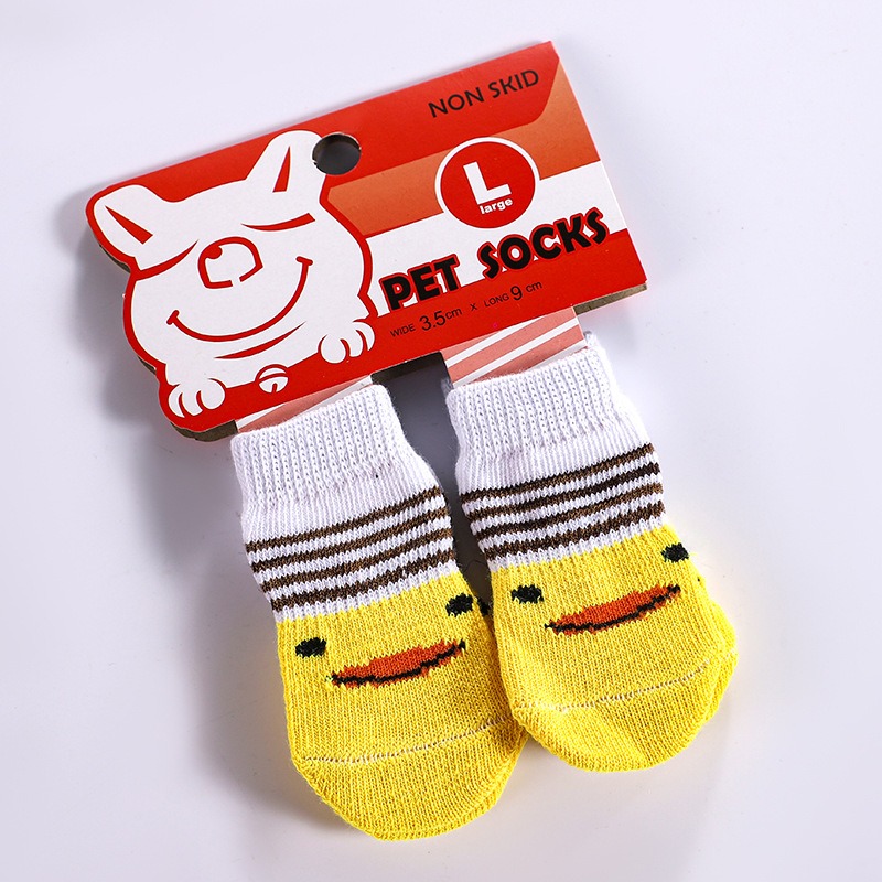 Knitted Waterproof Dog Socks for Winter