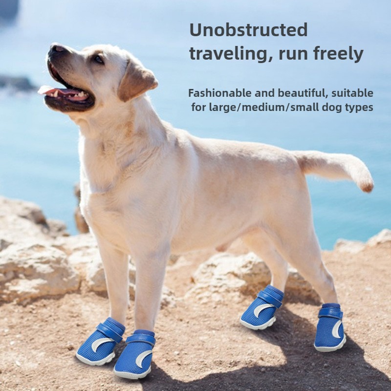 Non-Slip Dog Foot Covers for Hard Surfaces