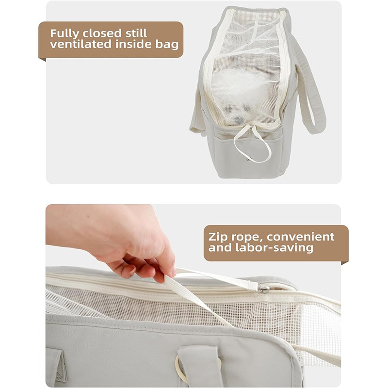 Small Dog Carrier Bag with Large Storage Pockets