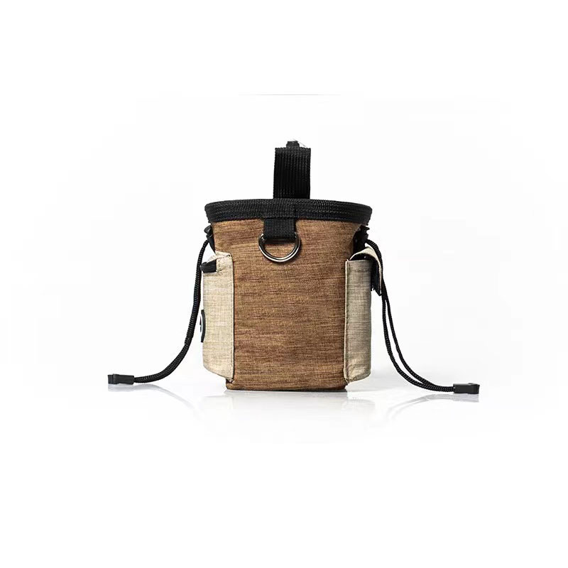 Portable Outdoor Dog Food and Snack Training Pouch