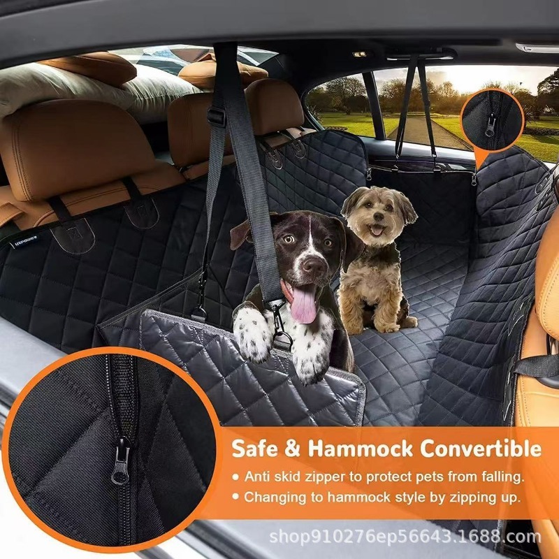 Universal Waterproof Pet Car Seat Cover for Rear Seats