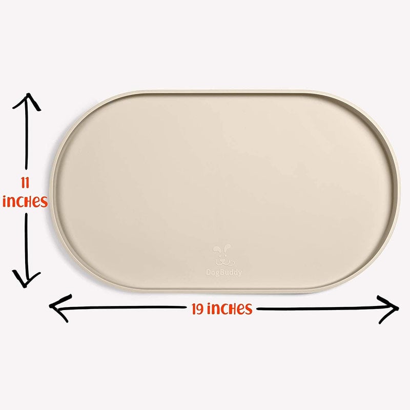 Splash-Proof Anti-Slip Pet Bowl Mat