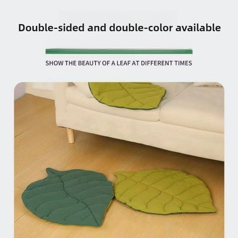Leaf-Shaped Comfortable Pet Bed for Cats