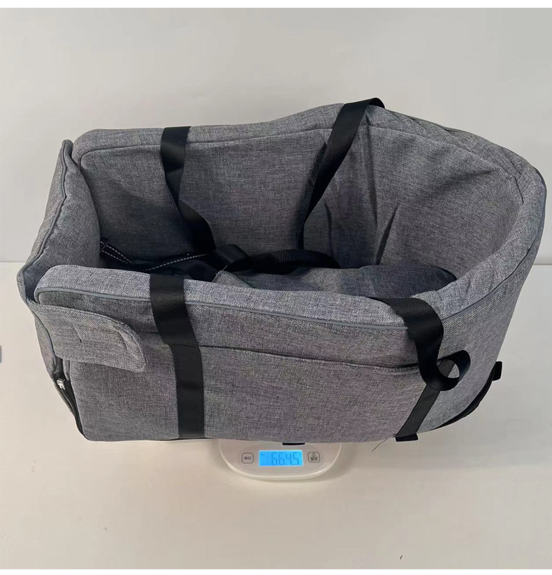 Portable Detachable Pet Bed for Front Car Seat