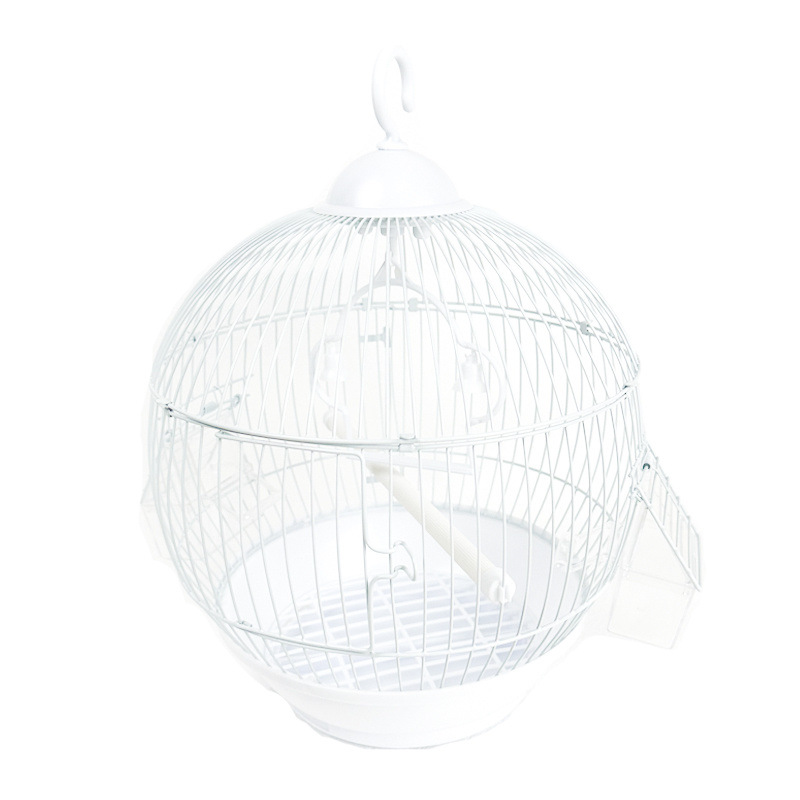 Metal Roof Bird Cage with Art Iron Design