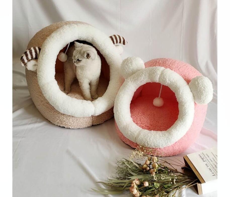 Breathable Cat House with Removable Cushion